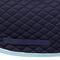 Show in main carousel: TuffRider Basic All-Purpose Horse Saddle Pad with Trim & Piping, Navy/Light Blue/ White slide 3 of 5