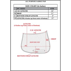 TuffRider Basic All Purpose Saddle Pad, White
