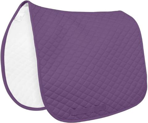 Show full view: TuffRider Basic Dressage Horse Saddle Pad, Purple slide 2 of 4