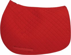 TuffRider Basic Dressage Horse Saddle Pad, Red