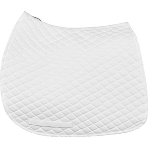 TuffRider Basic Dressage Horse Saddle Pad, White