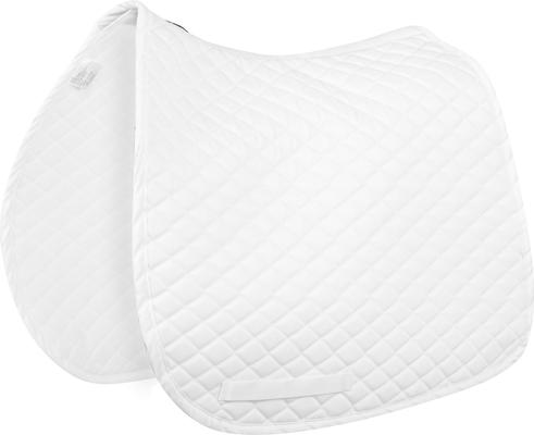 Show full view: TuffRider Basic Dressage Horse Saddle Pad, White slide 2 of 5