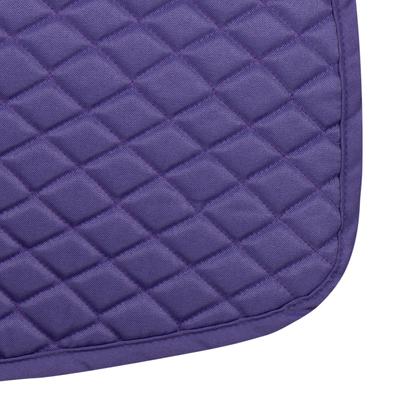 Show full view: TuffRider Basic Pony Horse Saddle Pad, Deep Wisteria slide 4 of 5