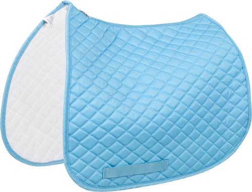Show full view: TuffRider Basic Pony Horse Saddle Pad, Light Blue slide 2 of 5