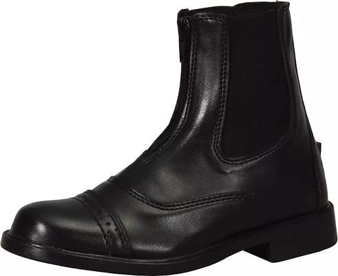 Show full view: TuffRider Children's Starter Front Zip Paddock Boots, Black, 1 slide 4 of 5