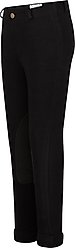 TuffRider Children's Starter Lowrise Pull-On Jods, Black, 12