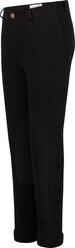 TuffRider Children's Starter Lowrise Pull-On Jods, Black, 2