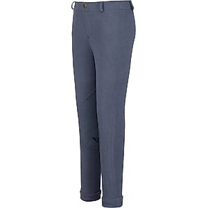 TuffRider Children's Starter Lowrise Pull-On Jods, Denim, 10