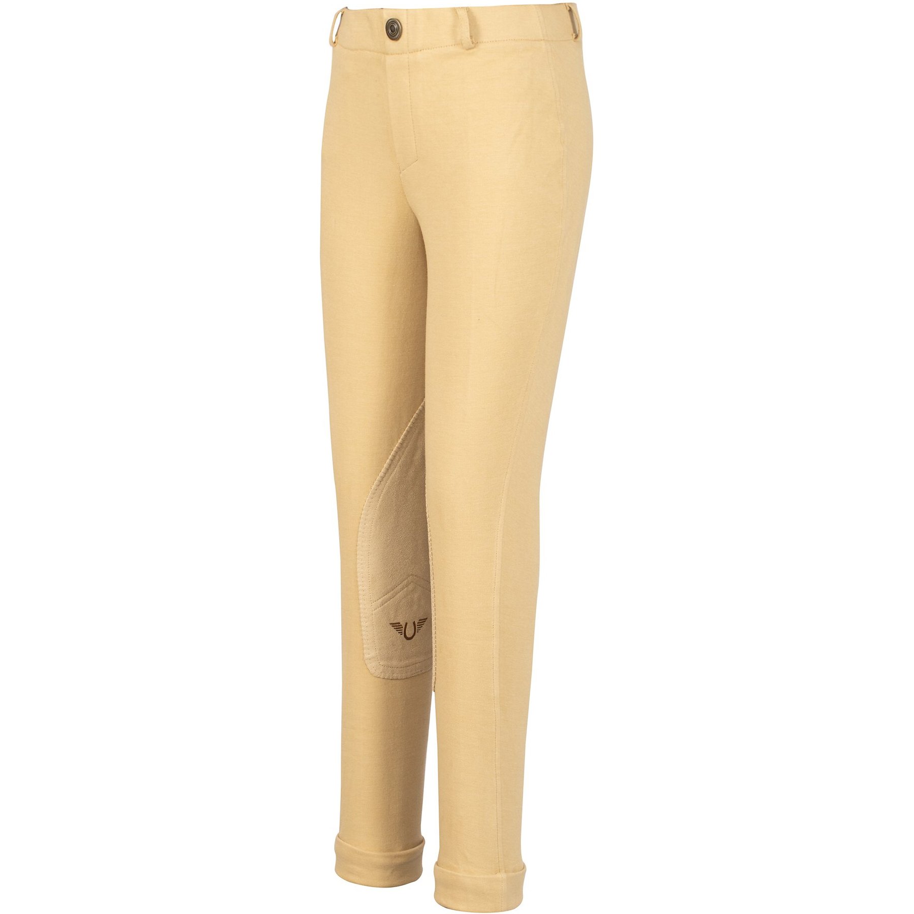 TuffRider Children's Starter Lowrise Pull-On Jods, Light Tan, 6