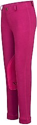 TuffRider Children's Starter Lowrise Pull-On Jods, Plum Caspia, 2