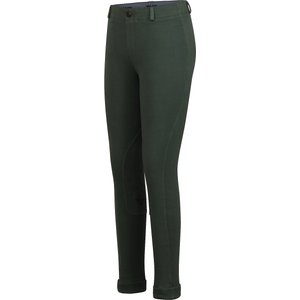 TuffRider Children's Whimsical Horse Embroidered Pull-On Jodhpurs, Duck Green, 14