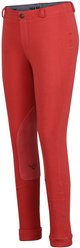 TuffRider Children's Whimsical Horse Embroidered Pull-On Jodhpurs, Holly Berry, 12