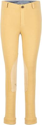 Show full view: TuffRider Children's Whimsical Horse Embroidered Pull-On Jodhpurs, Light Tan & Chocolate, 14 slide 3 of 7