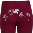 Show in main carousel: TuffRider Children's Whimsical Horse Embroidered Pull-On Jodhpurs, Plum Caspia, 6 slide 5 of 6