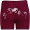 Show in main carousel: TuffRider Children's Whimsical Horse Embroidered Pull-On Jodhpurs, Plum Caspia, 6 slide 5 of 6