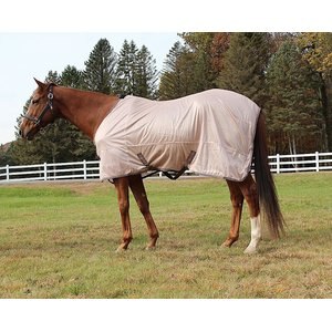 TuffRider Comfy Mesh Horse Fly Sheet, Adobe Rose, 84-in