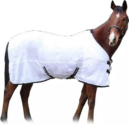 Show full view: TuffRider Comfy Mesh Horse Fly Sheet, White, 78-in slide 7 of 10