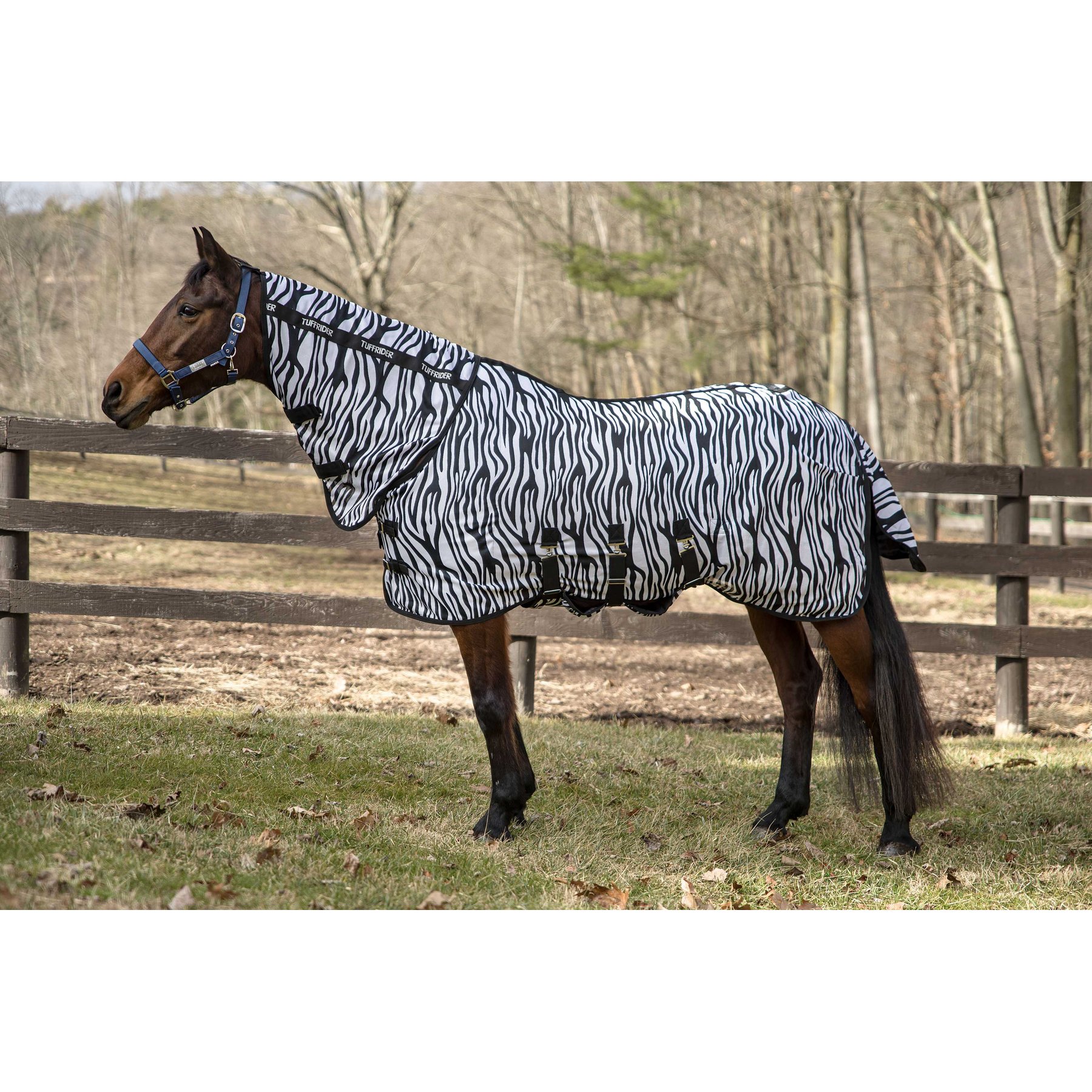TuffRider Comfy Plus Combo Neck Horse Fly Sheet, 75-in