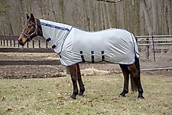 TuffRider Comfy Plus Combo Neck Horse Fly Sheet, Quarry, 69-in