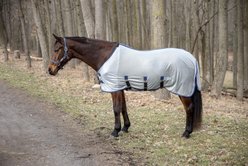 TuffRider Comfy Plus Standard Neck Horse Fly Sheet, Quarry, 75-in