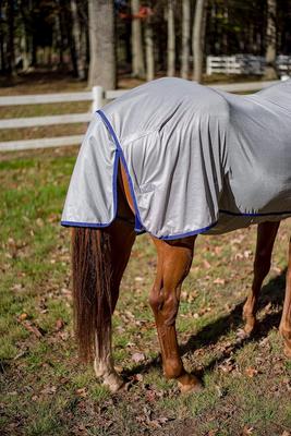 Show full view: TuffRider Comfy Plus Standard Neck Horse Fly Sheet, Quarry, 75-in slide 3 of 5