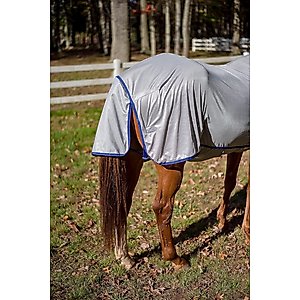 TuffRider Comfy Plus Standard Neck Horse Fly Sheet, Quarry, 78-in