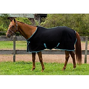 TuffRider Cooler Horse Sheet, Black, 63-in