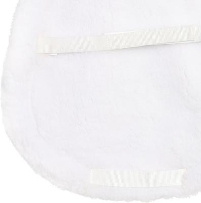 Show full view: TuffRider EquiCool Fleece Hunter Horse Saddle Pad, White, Medium slide 3 of 4