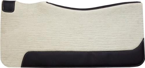 Show full view: TuffRider Felt 3/4-in Western Horse Saddle Pad, White slide 2 of 2