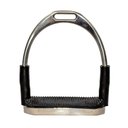 TuffRider Flexi Horse Safety Stirrups, Silver, 4.75-in