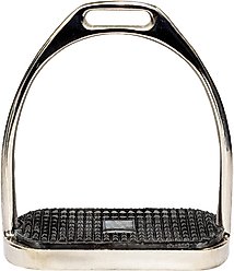 TuffRider Flexi Horse Stirrups, Silver, 4.75-in