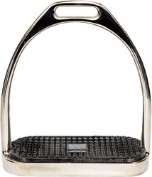 TuffRider Flexi Horse Stirrups, Silver, 5-in