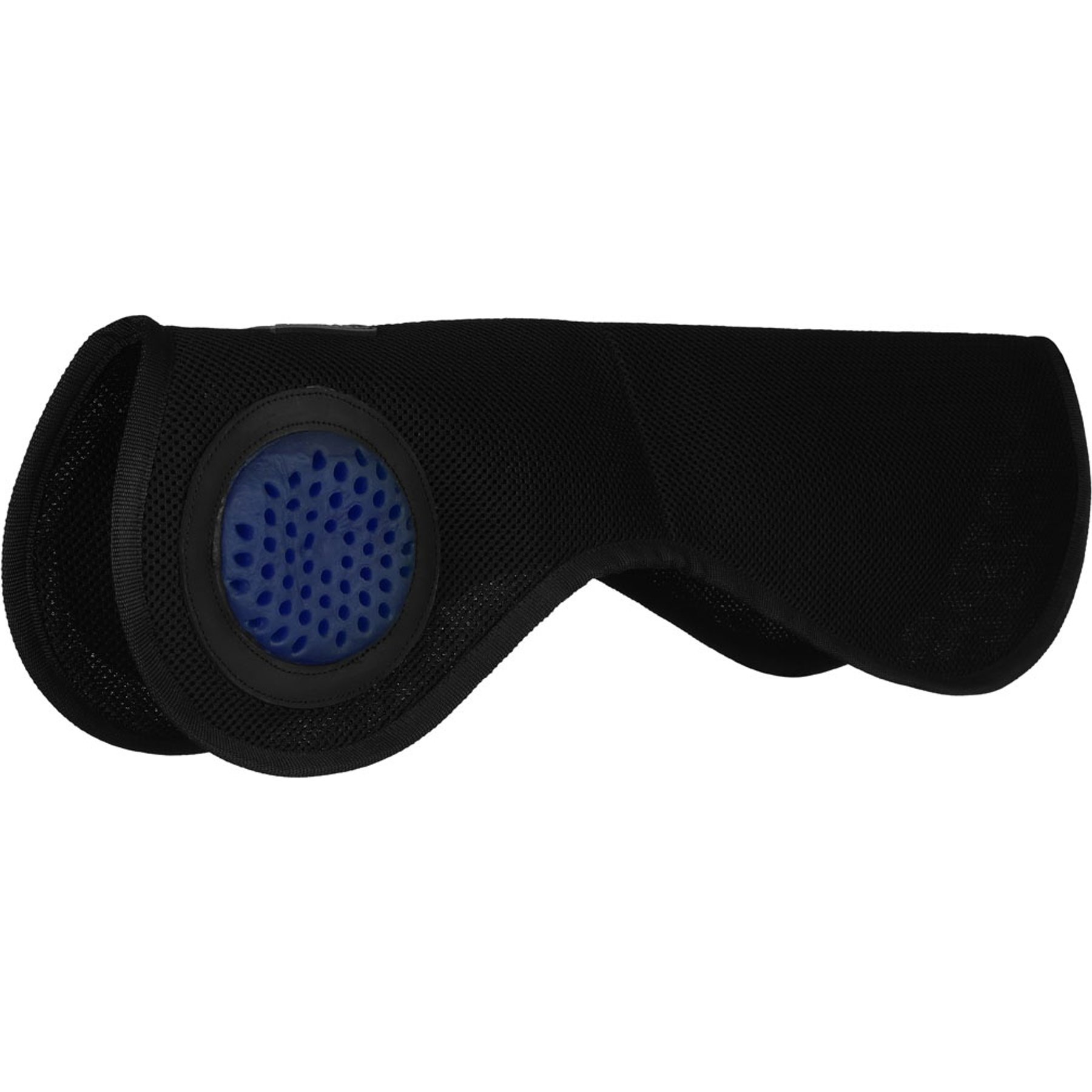 TuffRider GelX Airflow Shaped Front Riser Horse Pad, Black, Medium
