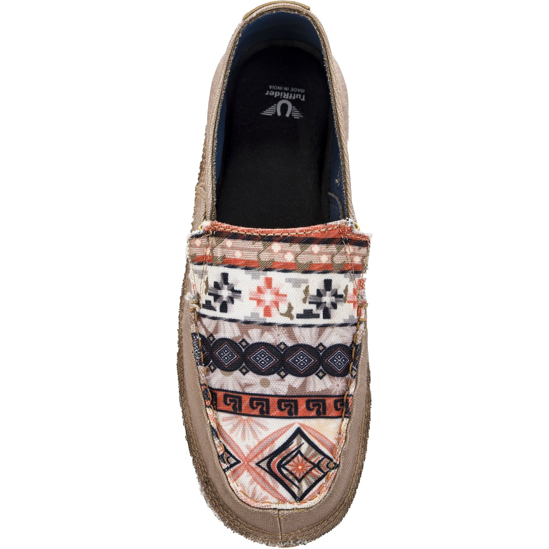 TuffRider GraphiX Women's Slip-On Shoe, Orange Sunrise, 8.5
