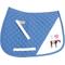 Show in main carousel: TuffRider I Heart Pony Girl Horse Saddle Pad, Parblue slide 1 of 2