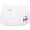 Show in main carousel: TuffRider I Heart Pony Girl Horse Saddle Pad, White slide 1 of 2