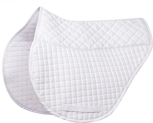 Show full view: TuffRider Jumping Horse Saddle Pad, White slide 2 of 4