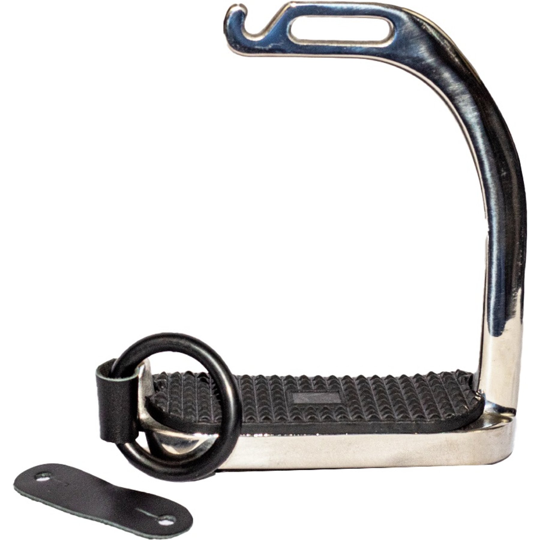 TuffRider Knife Edge Safety Horse Stirrups, Silver, 4.5-in