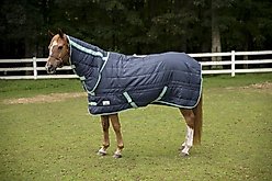 TuffRider Kozy Komfort Combi Stable Horse Blanket, Navy, 78-in