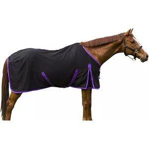 TuffRider Kozy Komfort Stable Horse Sheet, Black, 78-in