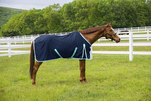 Show full view: TuffRider Kozy Komfort Stable Horse Sheet, Navy, 78-in slide 1 of 1