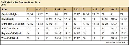 Show full view: TuffRider Ladies Belmont Dress Boots, 7, Wide slide 2 of 2