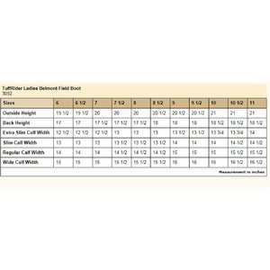 TuffRider Ladies Belmont Field Boots, 8.5, Regular