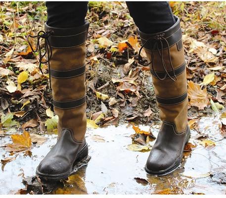 Show full view: TuffRider Ladies Lexington Waterproof Tall Country Boots, 9 slide 3 of 5