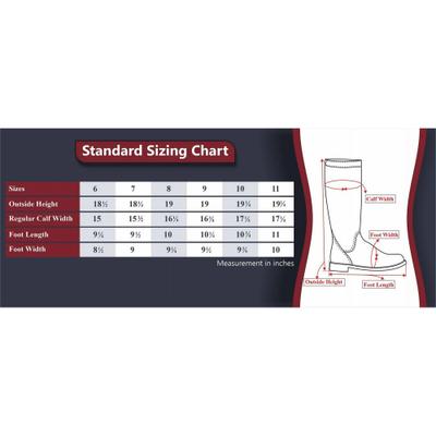 Show full view: TuffRider Ladies Lexington Waterproof Tall Country Boots, 9 slide 4 of 5