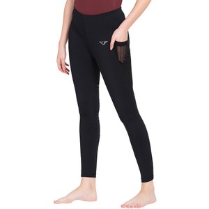 TuffRider Ladies Minerva EquiCool Tights, Black, X-Large