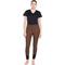 Show in main carousel: TuffRider Ladies Ribb Knee Patch Breeches, Chocolate, 24 slide 8 of 9