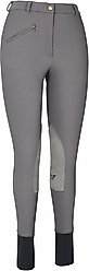 TuffRider Ladies Ribb Knee Patch Breeches, Dark Charcoal, 26