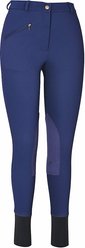TuffRider Ladies Ribb Knee Patch Breeches, Navy, 26