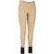 Show in main carousel: TuffRider Ladies Ribb Lowrise Pull-On Knee Patch Breeches, Taupe, 34 slide 1 of 4